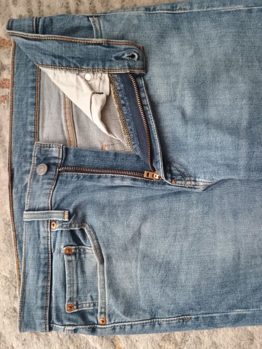 Fajne skiny jeansy LEVIS 512  LO-BALL W 34  pas 86 cm
