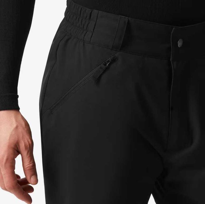 Calças de ski quentes e confortáveis homem, SNB 100 preto - L