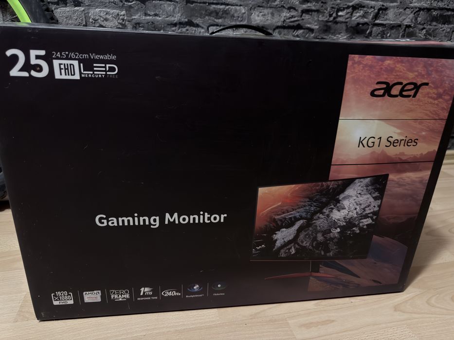 Monitor gamingowy 240hz Acer KG251QDbmiipx