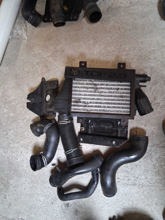 vw t4 kompletny interculer 2,5tdi dwa piny przed lift