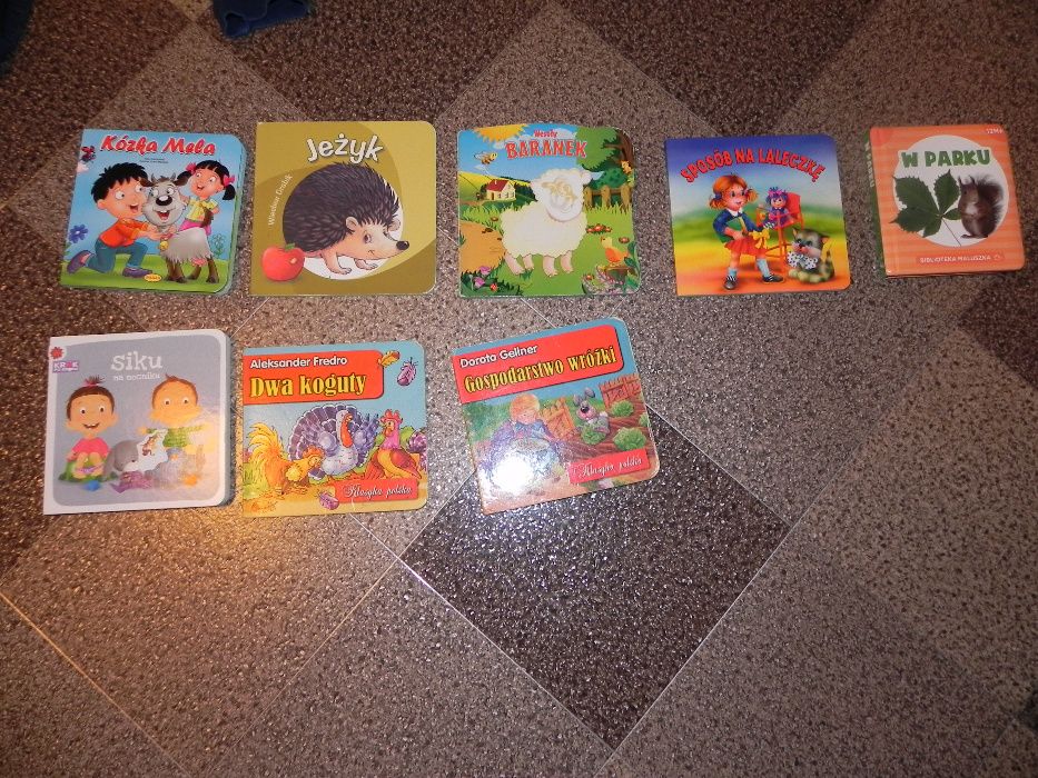 Książeczki dziecięce od 3-8 lat