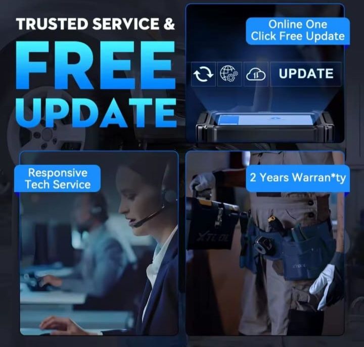 Profesjonalny  XTOOL D6S + 30Funkcji Serwisowych  j.POLSKI