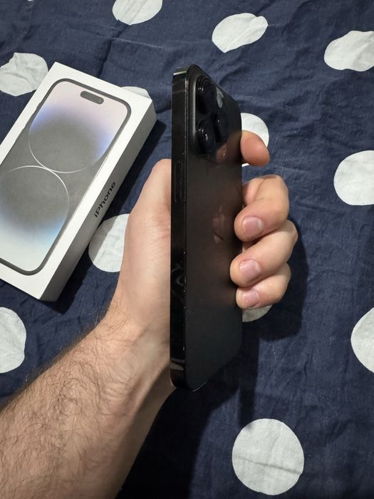 Apple Iphone 14 Pro 128GB GWARANCJA Space Black 100% kondycji baterii