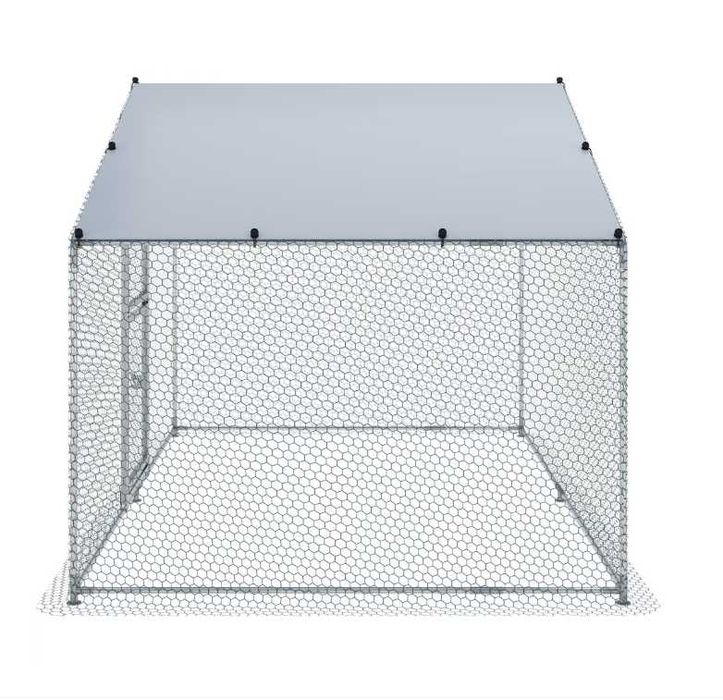 Курник вольєр для домашніх птахів 6м² ZooGuard курятник вольєр для кур