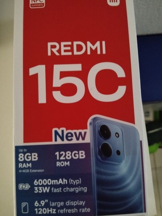 Xiaomi redmi 15c preto
