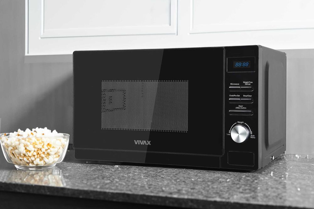 Kuchenka mikrofalowa mikrofalówka 20L 700W + ROZMRAŻANIE ZEGAR 24H