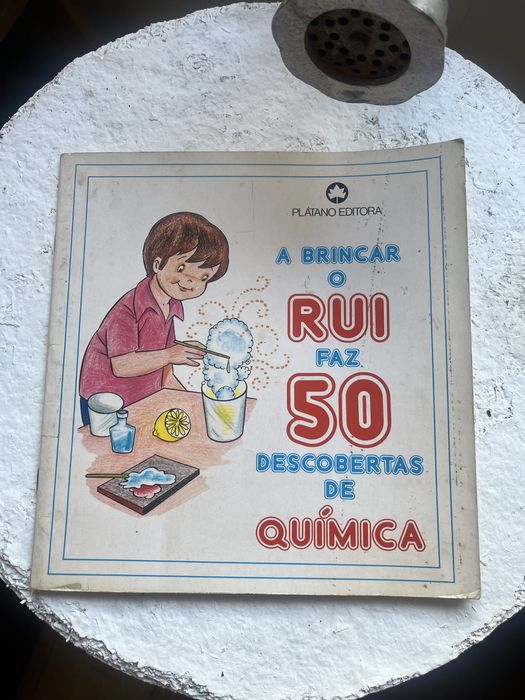 A brincar o Rui faz 50 descobertas de química. Ramón Sabatés