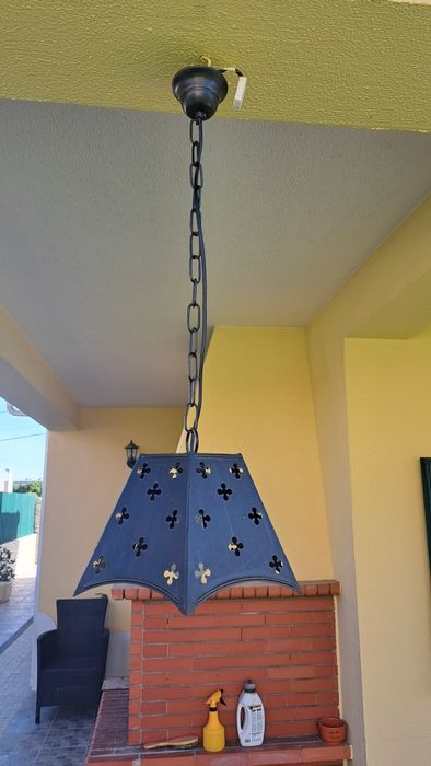 Candeeiros rústicos ferro forjado