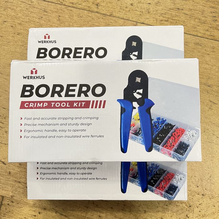 BORERO - Alicate de Crimpagem - NOVO