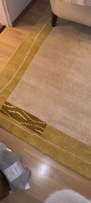 Dywan wełna 3x4 beżow