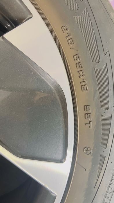 Jantes VW ID.3 18" com pneus de inverno