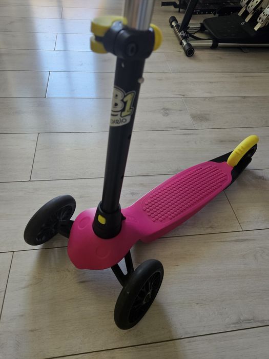 Hulajnoga oxelo b1 różowa Decathlon dziecięca dziewczęca