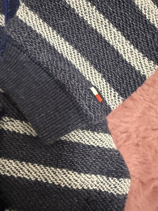 Bawełniana bluza niemowlęca  12 M 80 Tommy Hilfiger 100% cotton