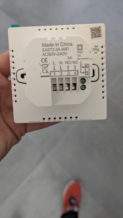 Wi-Fi терморегулятор EAST2-3A-WiFi.