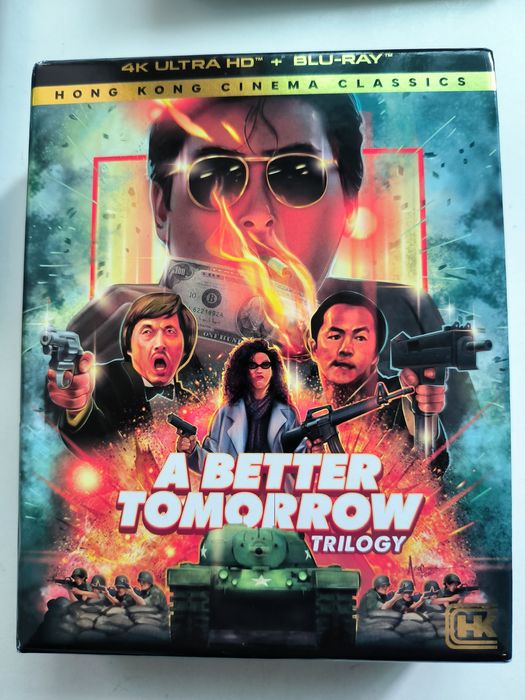 A Better Tomorrow Trilogy - 4k + blu-ray - Shout Factory