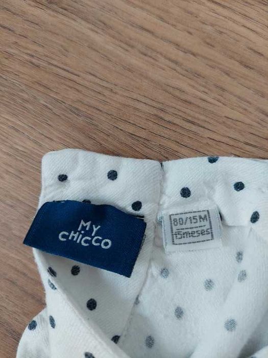 Conjunto saia de corpo e blusa Chicco