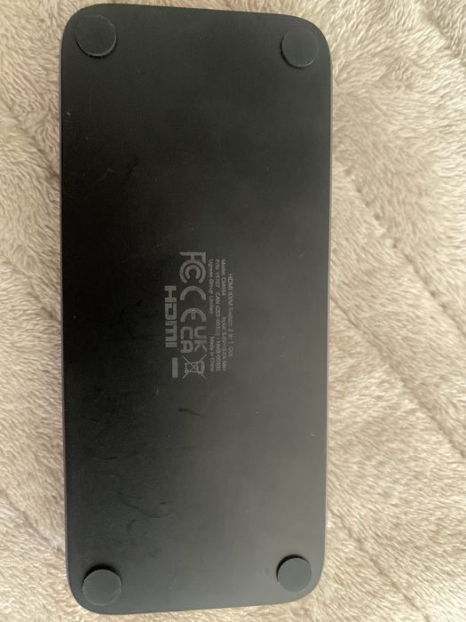 KVM-переключатель HDMI 2.0 UGREEN CM664 2х1/4K 60 Hz/USB 3.0 Черный