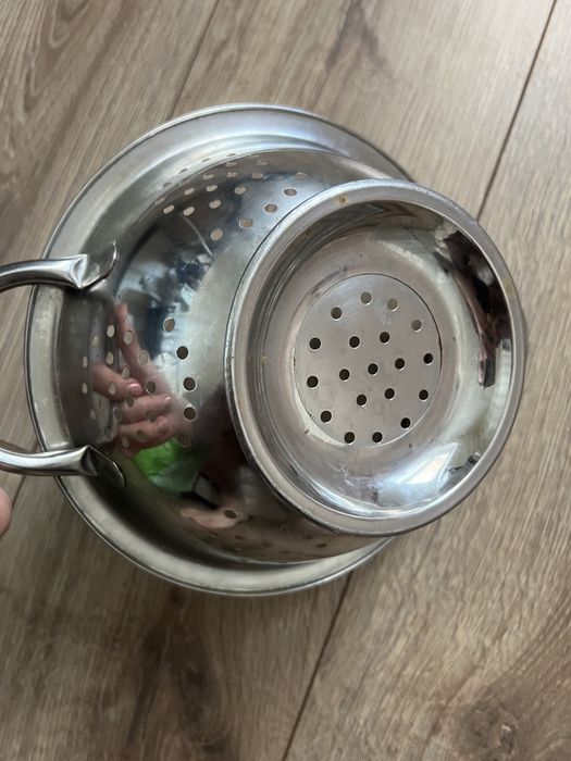 Друшлак металевий великий