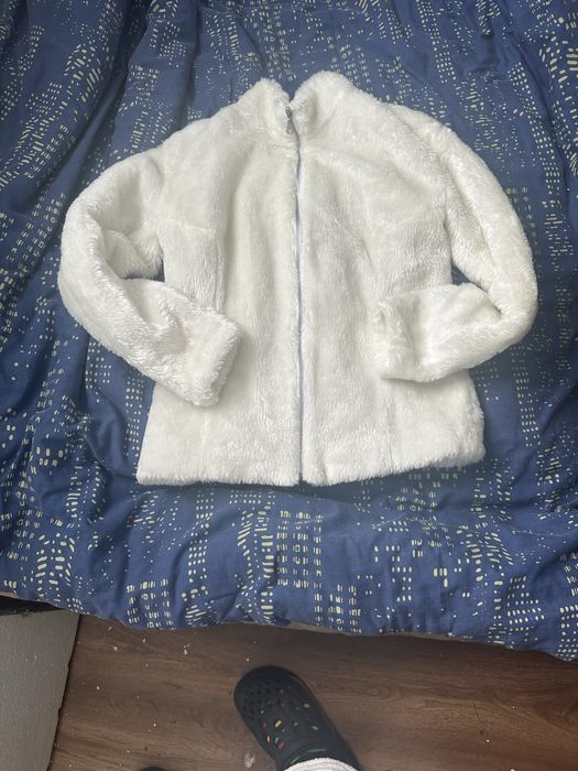 Шубка біла весільна