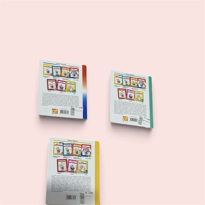 Ratinho : Manual de portugues + Matemática + inglês
