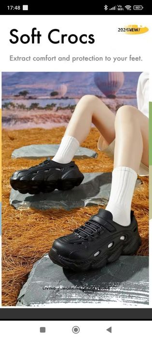 Hit chodaki buty ogród działka Eva męskie r. 41/42