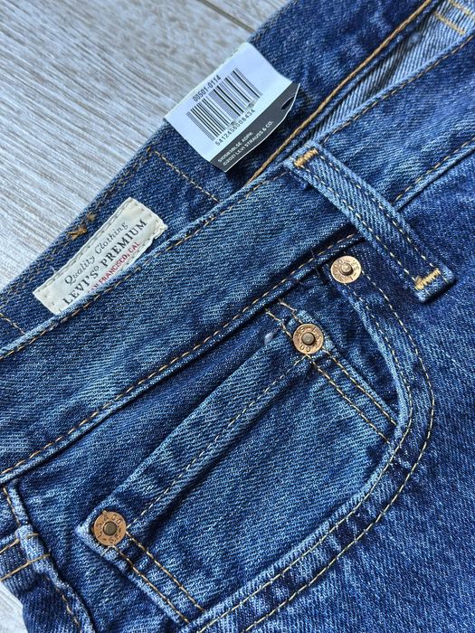 Original Premium Levi’s 501 W34 L34 сині прямі джинси