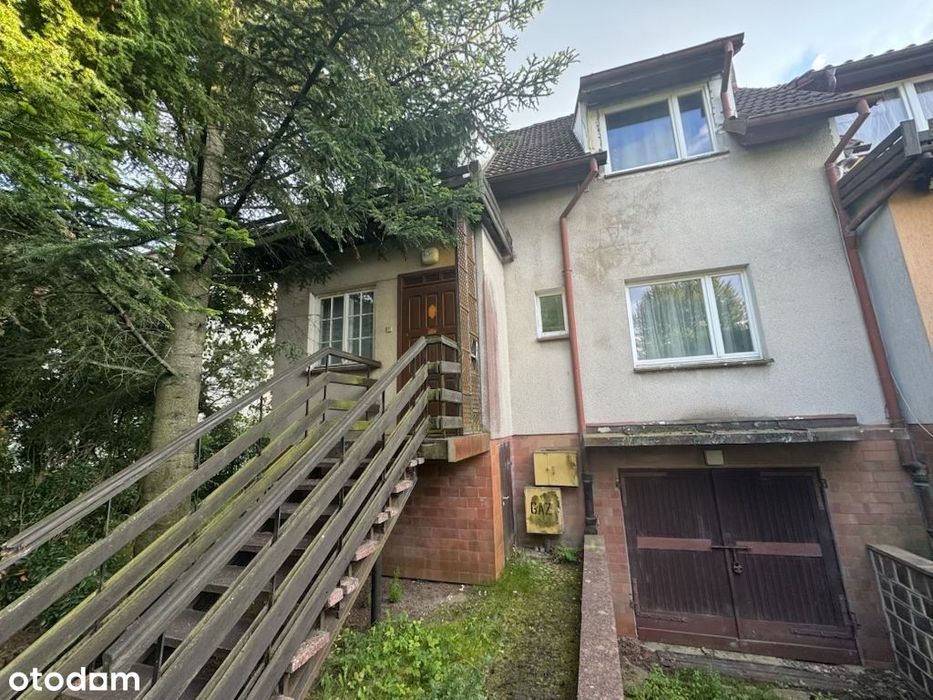Dom z ogrodem i garażem 110 m², działka 376 m², ul. 3 Maja, Słupsk