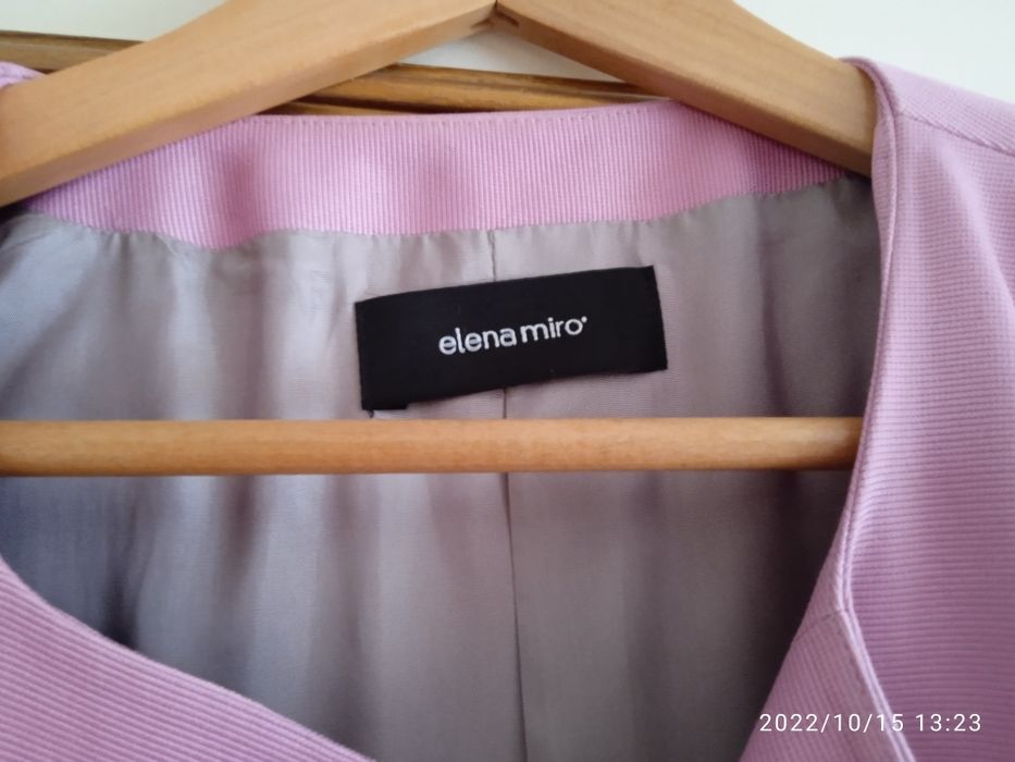 Blazer e vestido Elena Miró