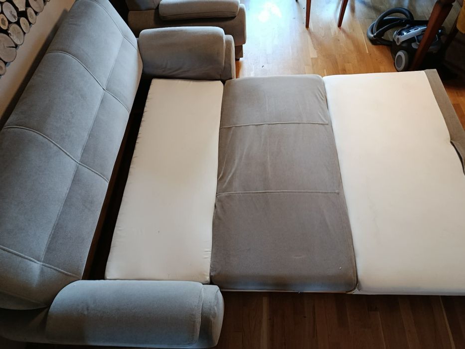 Sofa rozkładana z funkcją spania