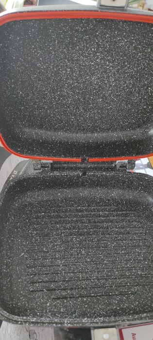 Zamykana patelnia Stoneline, na indukcję, stan idealny