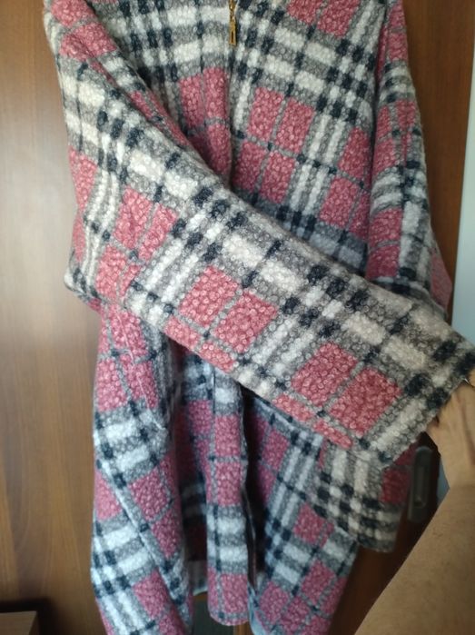 Płaszcz z bukli Oversize  rozmiar 52/54