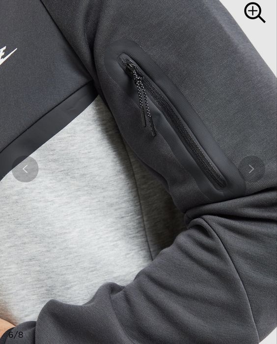 Оригінал   Кофта  Nike Tech Fleece Grey 2026р  IH4302-063 /S, M, L /