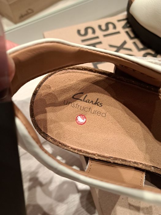Clarks sandaĺki damskie rozmiar 40