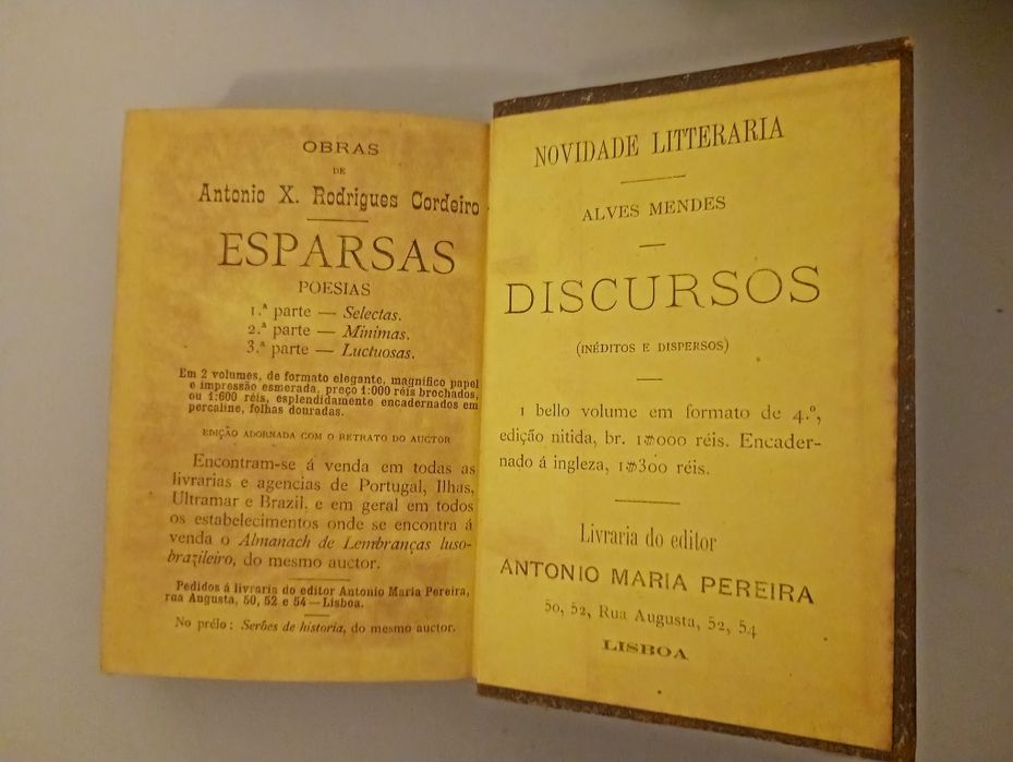 Novo Almanach de Lembranças Luso Brasileiro de 1890