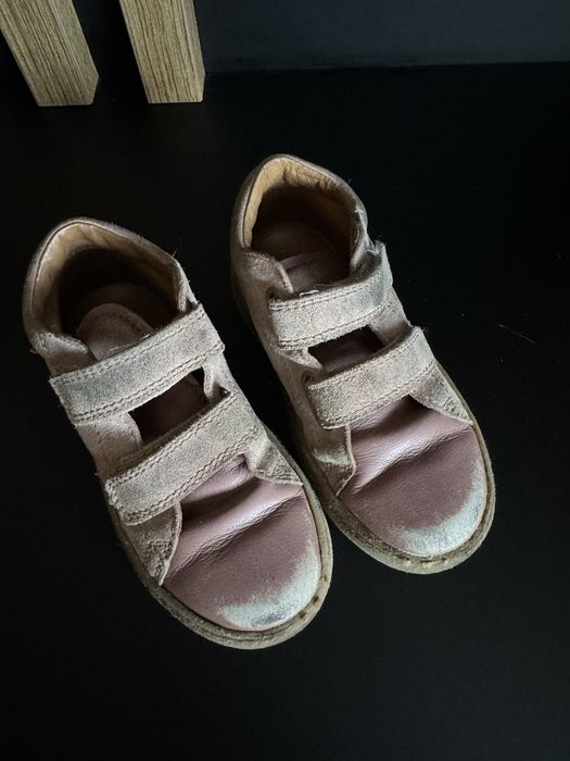 Botki Naturino barefoot rozm. 26 – pudrowy róż, skóra naturalna