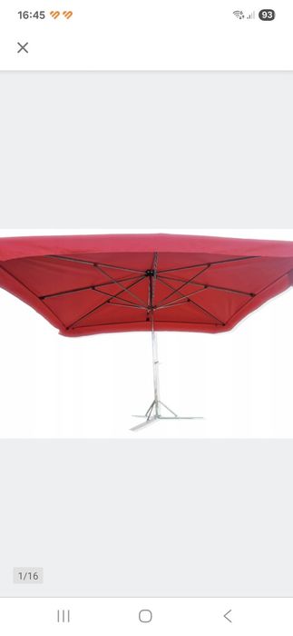 Sprzedam parasol chandlowy 3x3