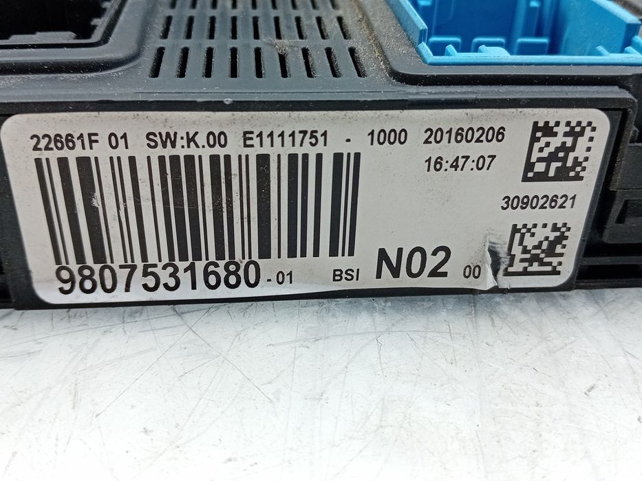 Caixa fusíveis / SAM / BSI PEUGEOT 208