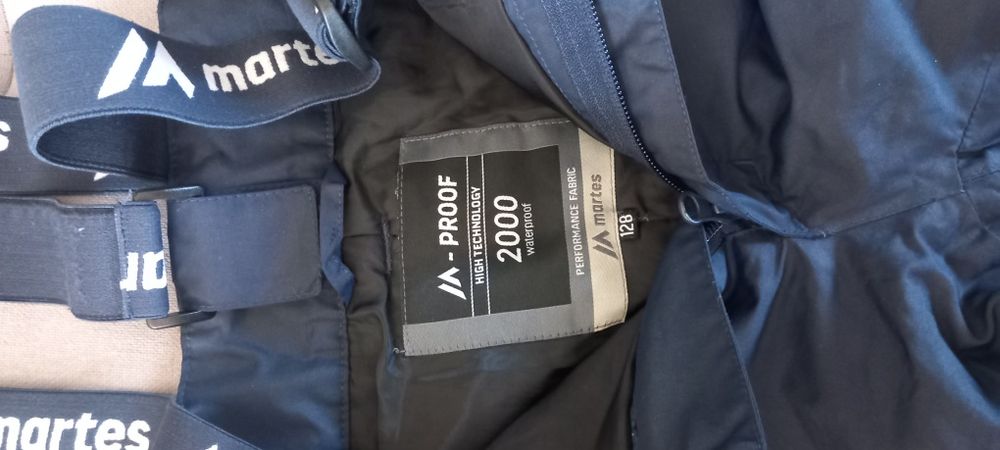 Spodnie narciarskie Martes, waterproof 2000, 128