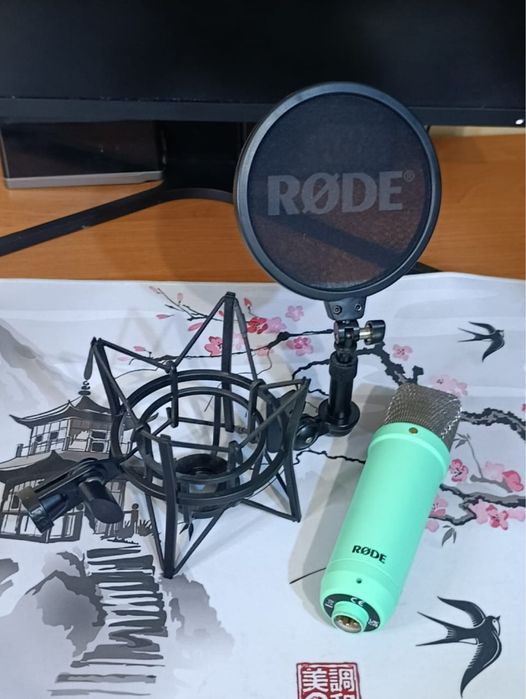 Rode nt 1 + кронштей fifine Ідеальний стан