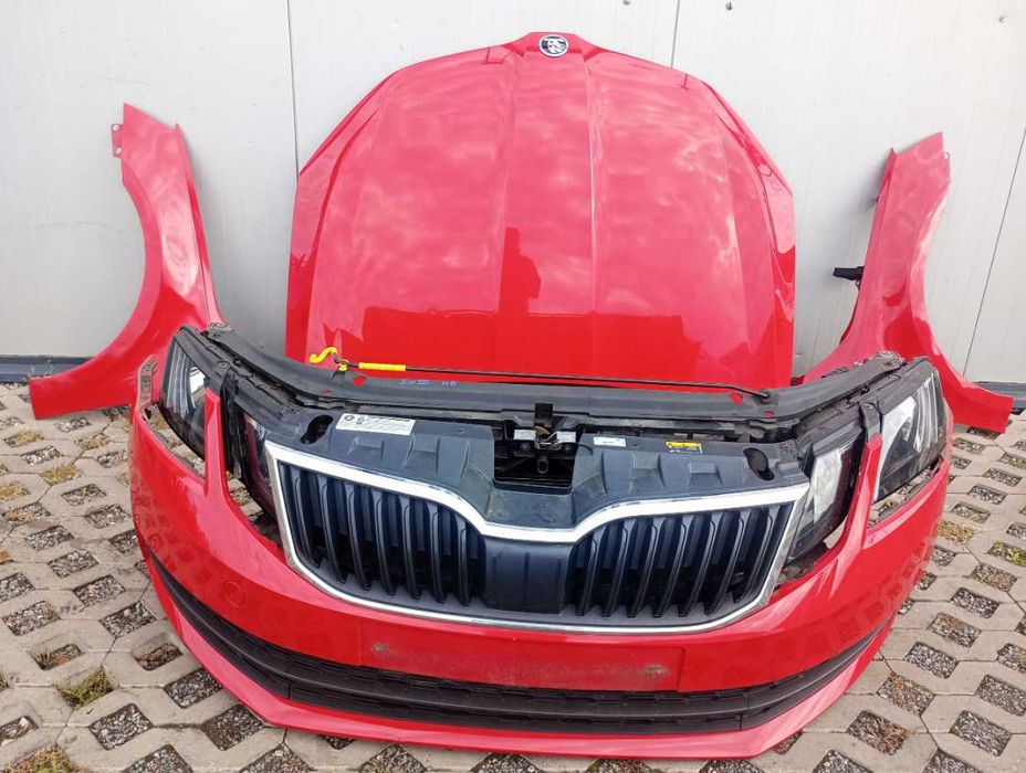 Skoda Octavia III 5E Бампер передній Рестайлінг