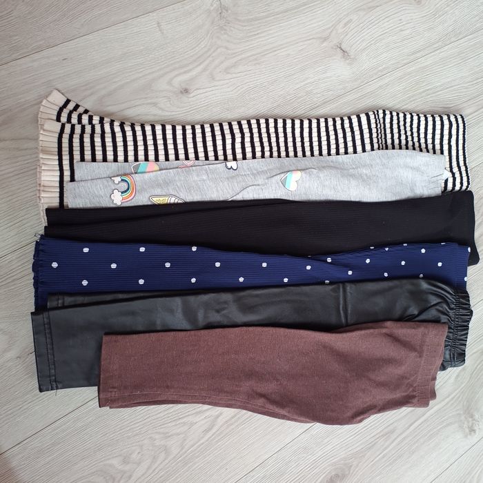 Legginsy/ spodnie z szeroką nogawką