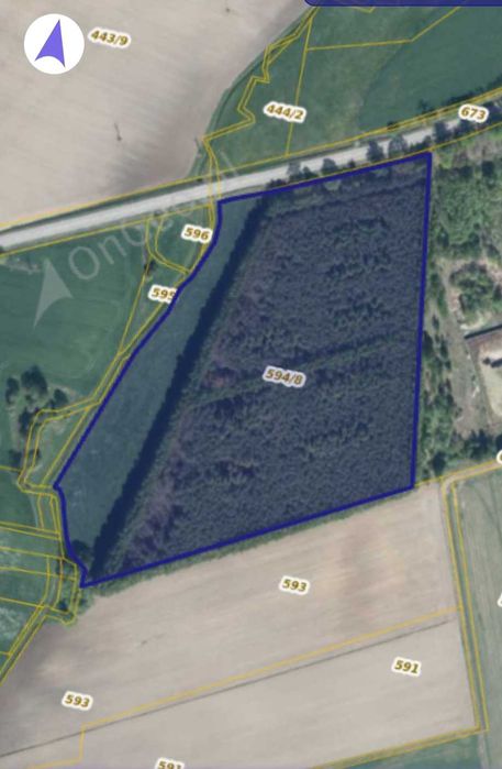 Sprzedam Młody Las 3,10 ha w krasowo - Częstki