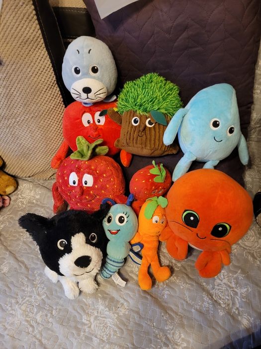 Maskotki z biedronki 10 sztuk