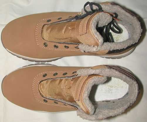 NOWE Ocieplane Trapery Buty Highland Creek Jasno Brązowe Unisex nr 40