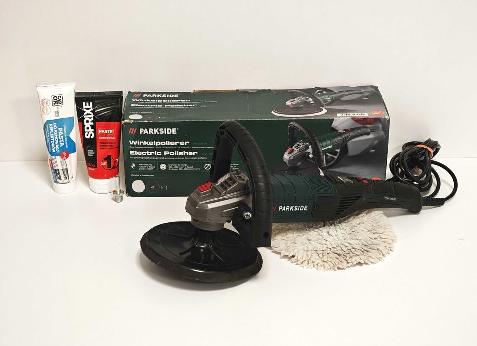 Polerka samochodowa Parkside PPM 1200 A1 Jak nowa 1200 W