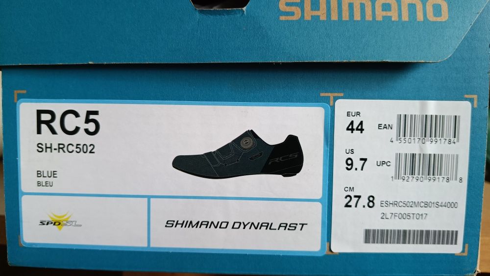 Sapatos Shimano sh rc 5 n°44 Novos