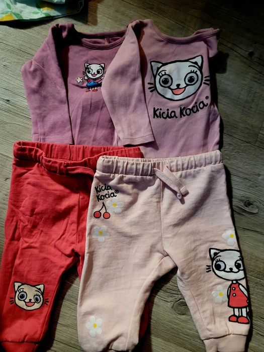 90 szt. Ubranka 0-3mce dziecięce  paka