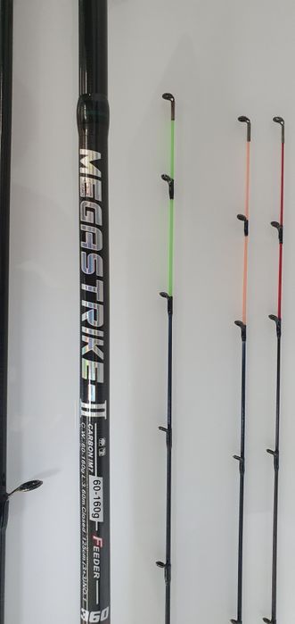 Акция Фидерное удилище Megastrike II КАРБОН IM7 3.6метра тест60-160