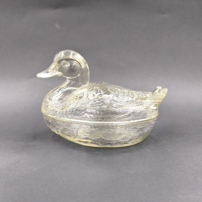 Ząbkowice Kaczka Kaczor Bomboniera Figurka Vintage Retro nie kura