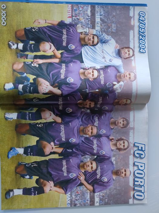 Programa do FC Porto Mónaco final Champions league 2004